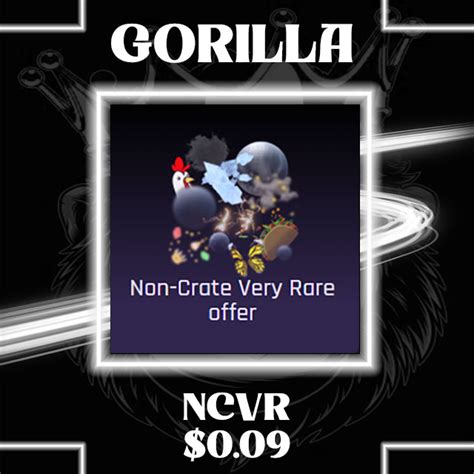 non crate very rare price.
